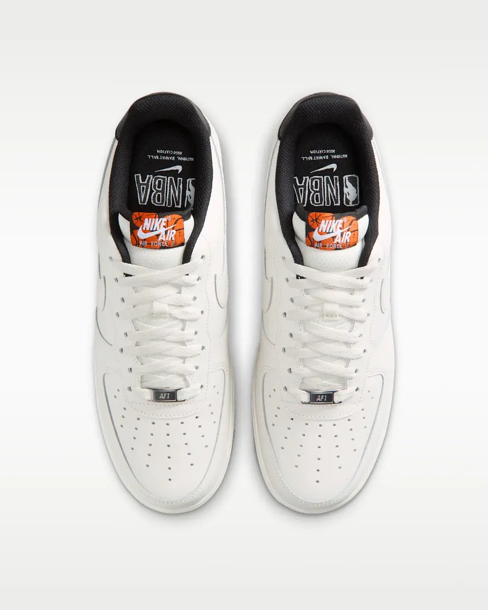 Nike Air Force 1 '07 Sneakers - Wit/Zwart - afbeelding 4 van 6