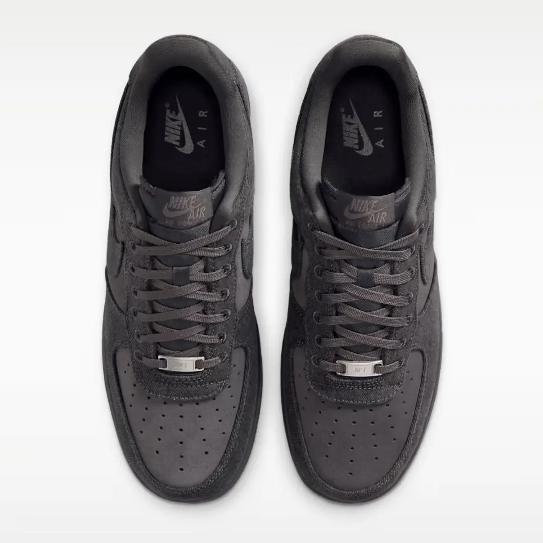 Nike Air Force 1 '07 LV8 Sneakers - Denim Anthracite - afbeelding 4 van 6