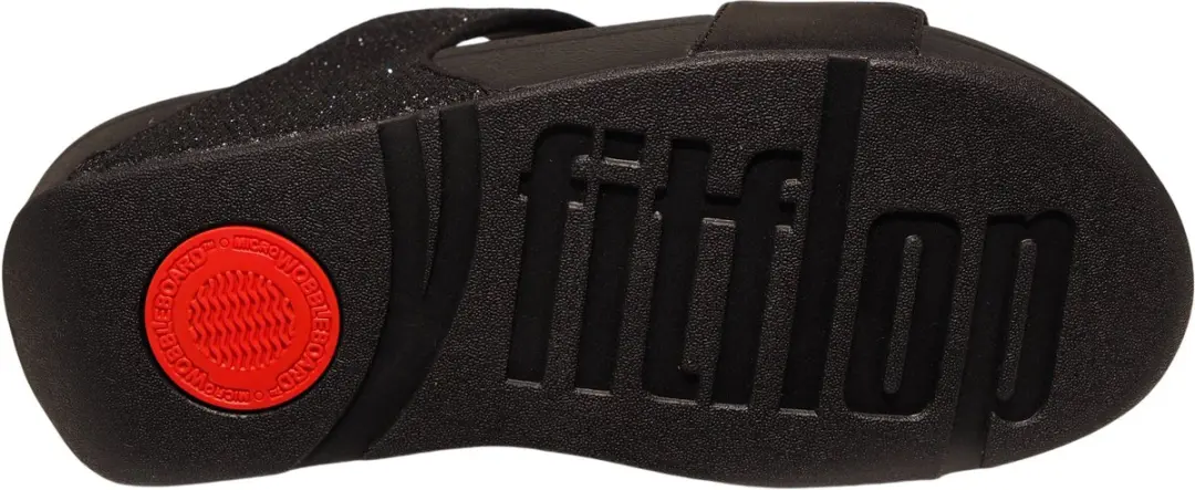 FitFlop Lulu Shimmerglitz Slides - Dames Badslipper 42 - afbeelding 4 van 6