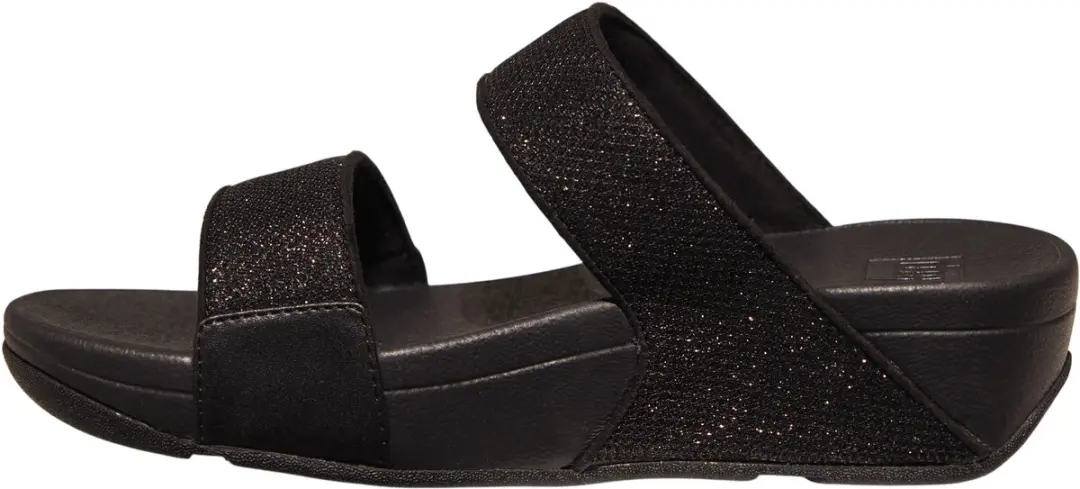 FitFlop Lulu Shimmerglitz Slides - Dames Badslipper 42 - afbeelding 3 van 6