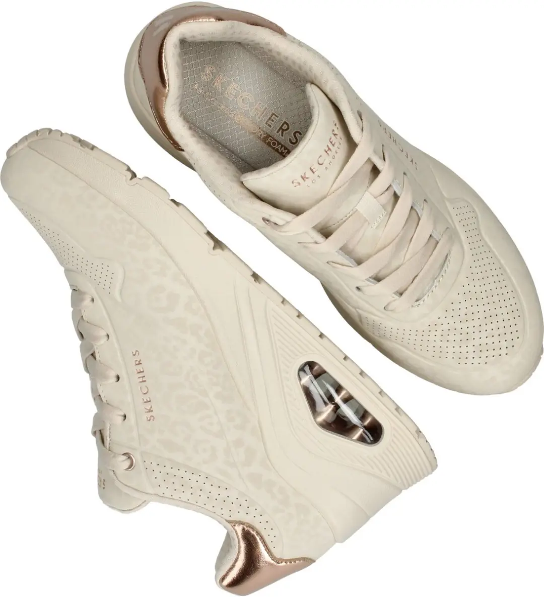 Skechers Uno Wedge Safari Daze Sneakers - afbeelding 6 van 6