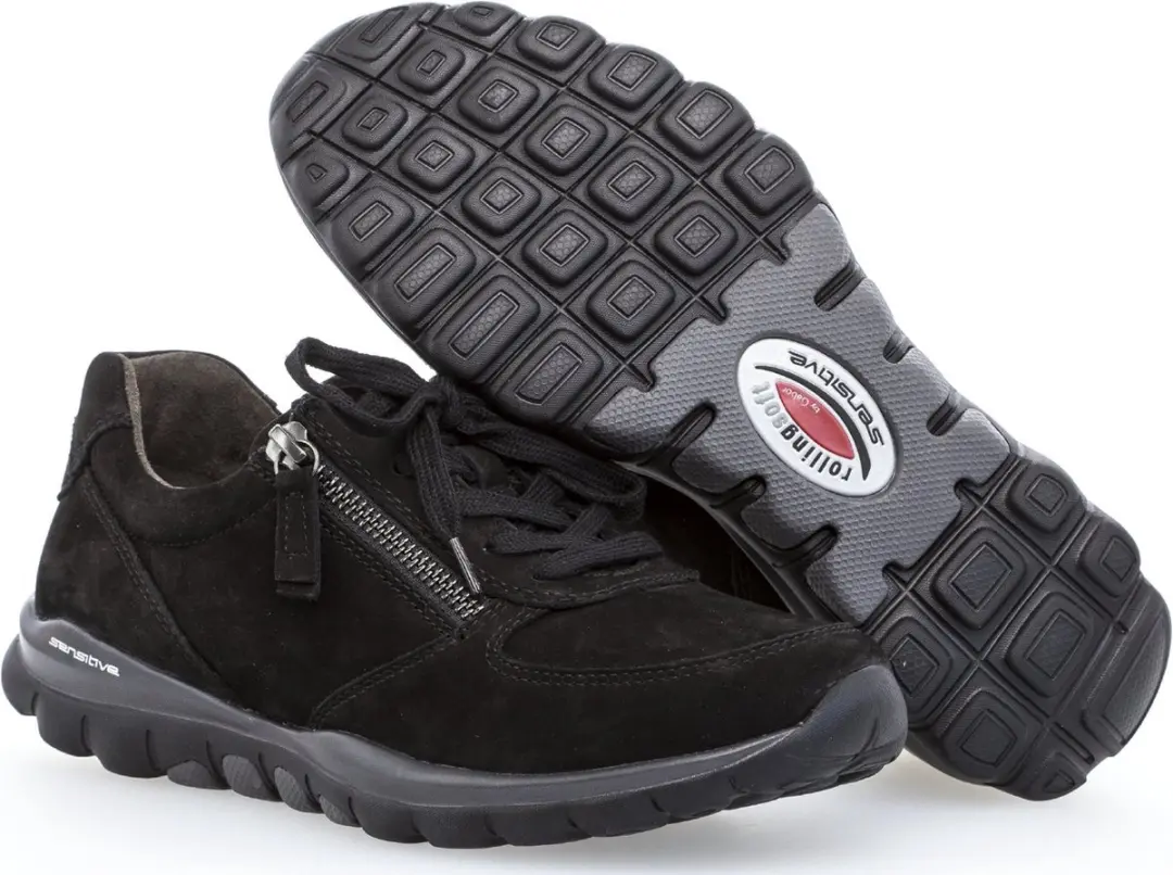 Gabor Dames Sneaker 101410 - Zwart - Maat 39 - afbeelding 6 van 6