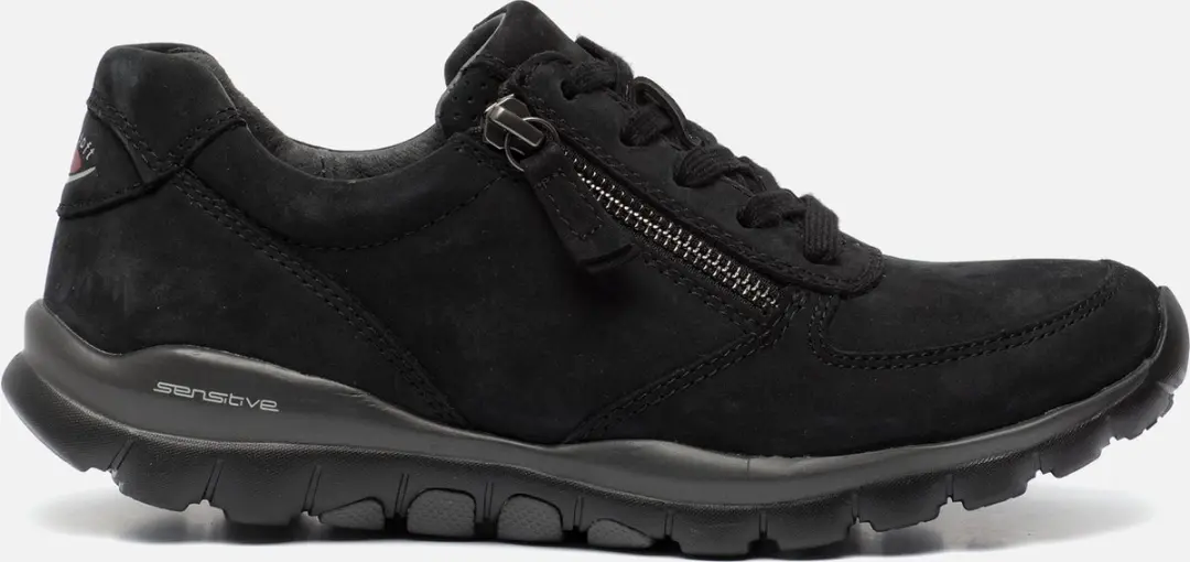 Gabor Sneaker zwart Leer