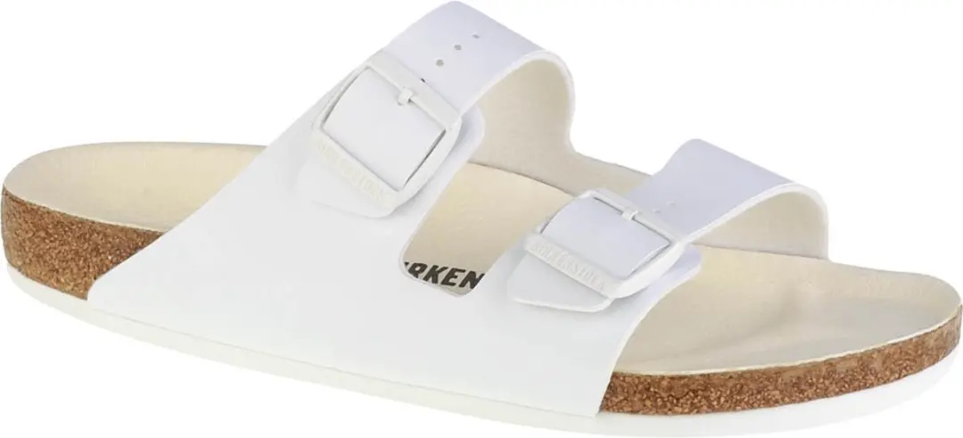 Birkenstock Arizona BF 1019061, Unisex, Wit, Slippers, maat: 44