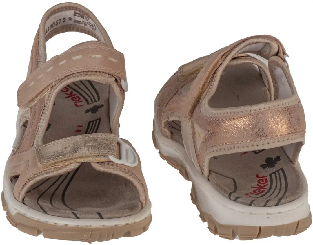 Rieker 68866-31 Sandalen - Vrouwen - Roze - Maat 37 - afbeelding 5 van 5