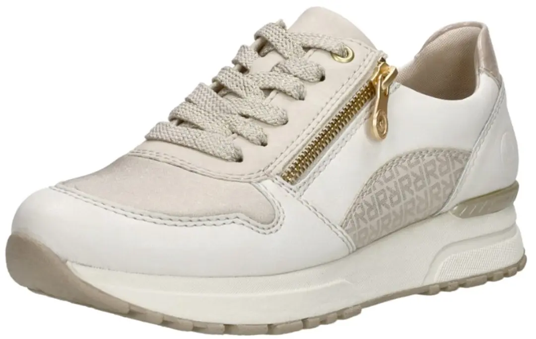 Rieker Dames Sneakers Synthetisch - Wit - Maat 43 - afbeelding 5 van 6
