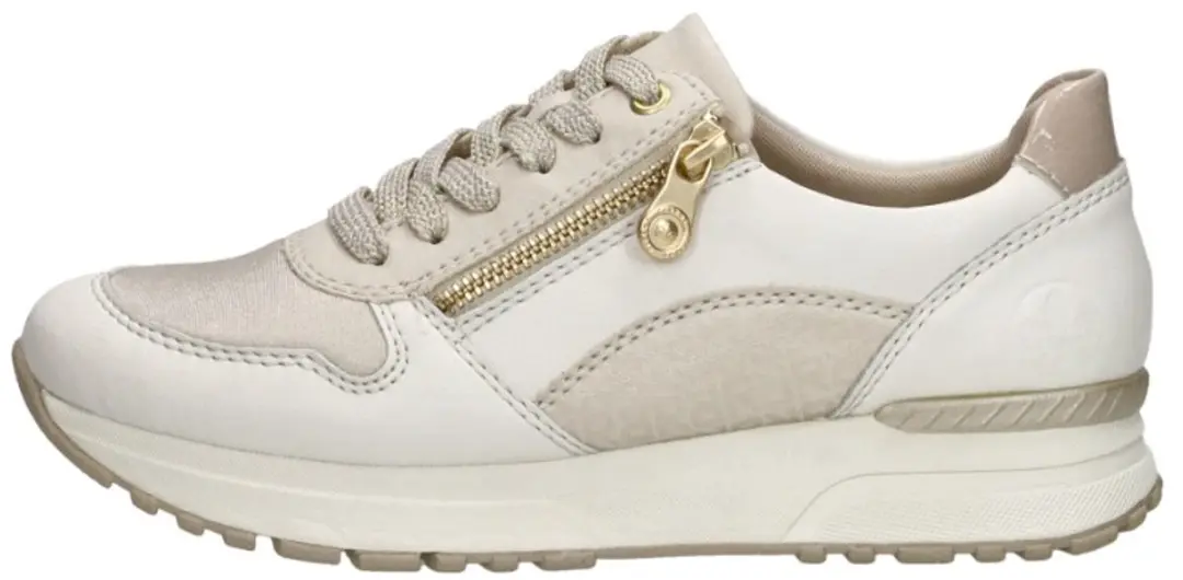 Rieker Dames Sneakers Synthetisch - Wit - Maat 43 - afbeelding 2 van 6