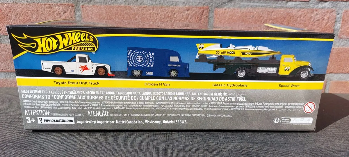 Hot Wheels HRT51 Motorhead Madness Voertuigenset - Meerkleurig