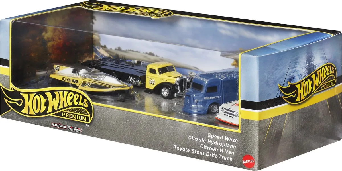 Hot Wheels HRT51 Motorhead Madness Voertuigenset - Meerkleurig