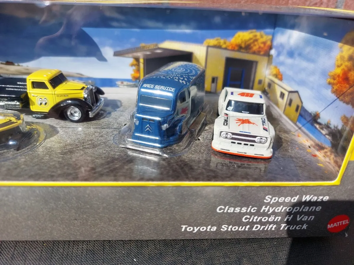 Hot Wheels HRT51 Motorhead Madness Voertuigenset - Meerkleurig