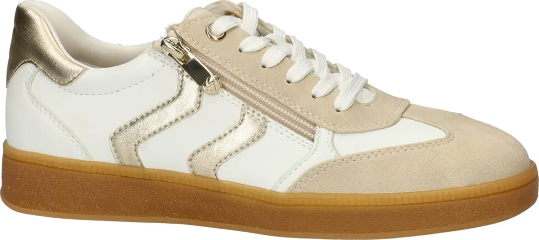 Marco Tozzi Sneakers wit Textiel