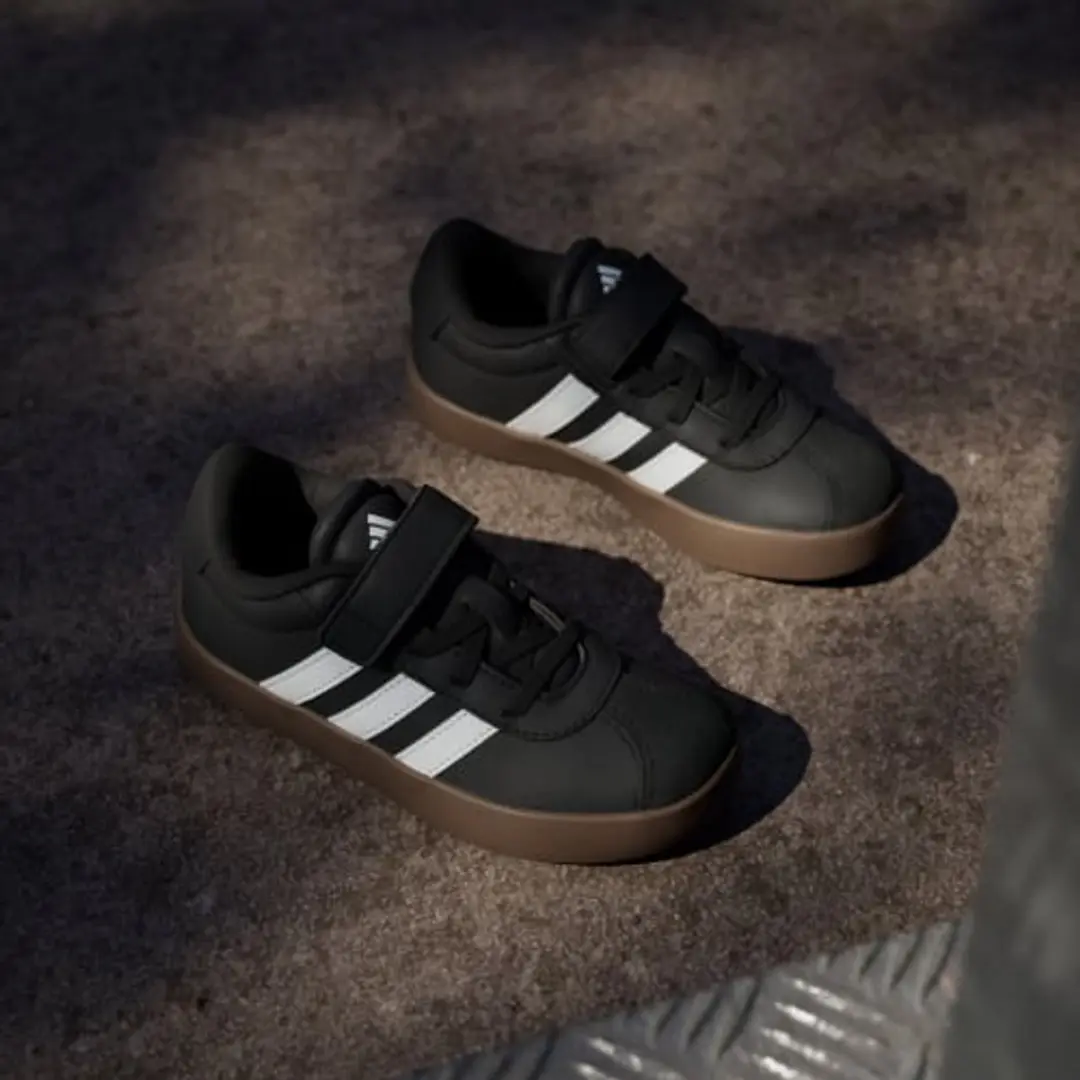 adidas VL Court 3.0 Skate Schoenen - NJX07 - Zwart - afbeelding 4 van 6