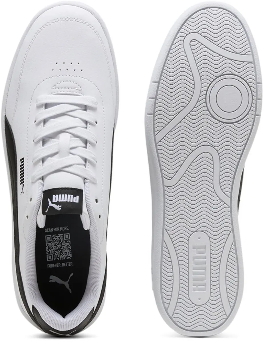 PUMA Court Classic Clean Sneakers - Wit/Zwart - 40,5 - afbeelding 3 van 6