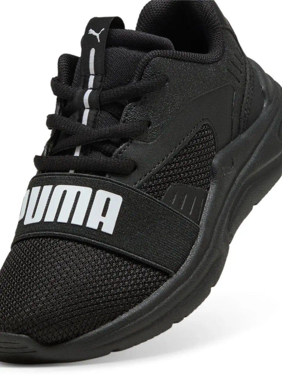 PUMA Soft Wired 2 PS Sneaker - 33 - Zwart - afbeelding 3 van 6