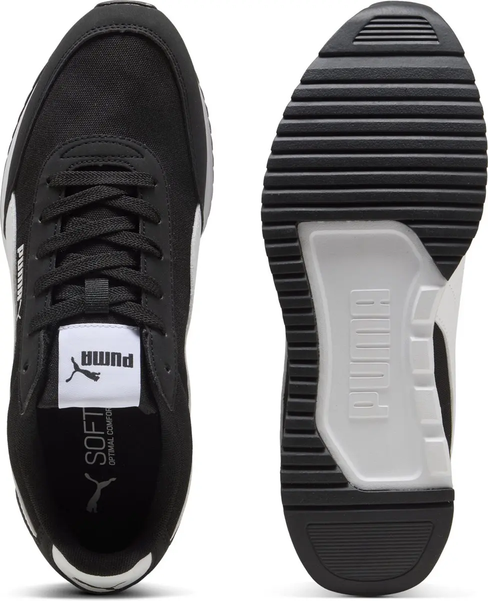 PUMA R78 Lightwind Sneakers 43 - Zwart/Wit - afbeelding 4 van 6
