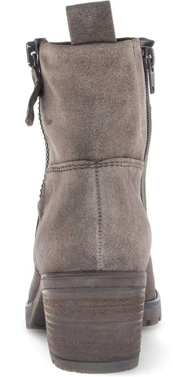 Gabor Dames Enkellaarsjes Taupe 45