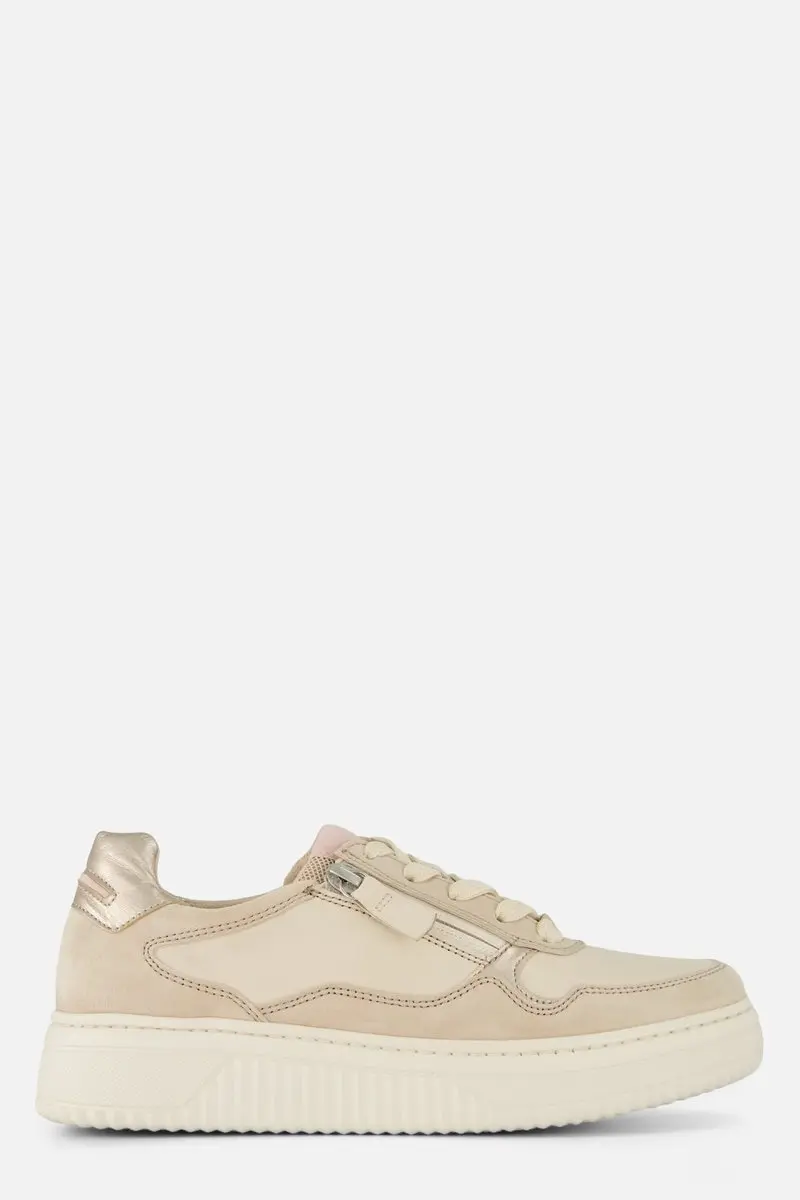 Gabor Sneakers beige Leer K-Leest