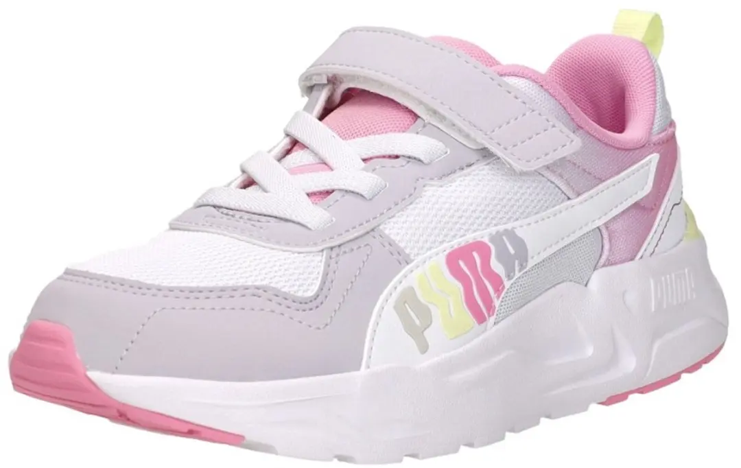 PUMA Trinity 2 LT AC+ Meisjes Sneakers - Roze/Wit - afbeelding 5 van 6