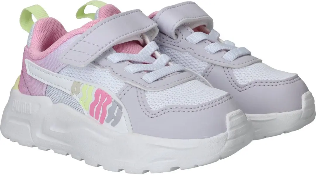 PUMA Trinity 2 LT AC+ Meisjes Sneakers - Roze/Wit - afbeelding 4 van 6