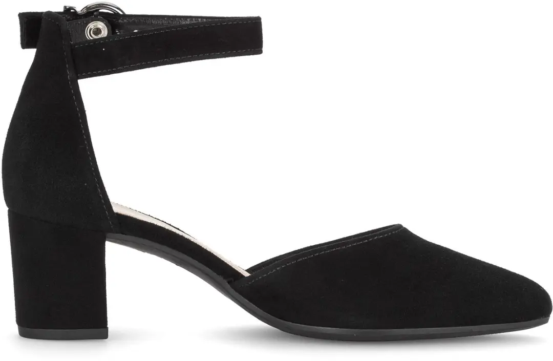 Gabor art. 3002.01.002 zwart nubuck pump dames maat 7.5 / 41