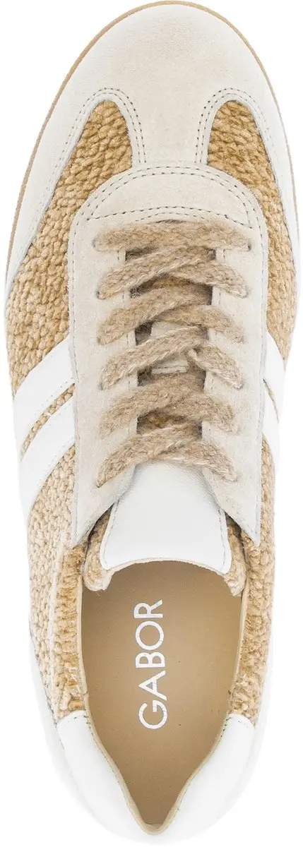 Gabor Dames Sneakers 6011.01 Taupe - afbeelding 6 van 6