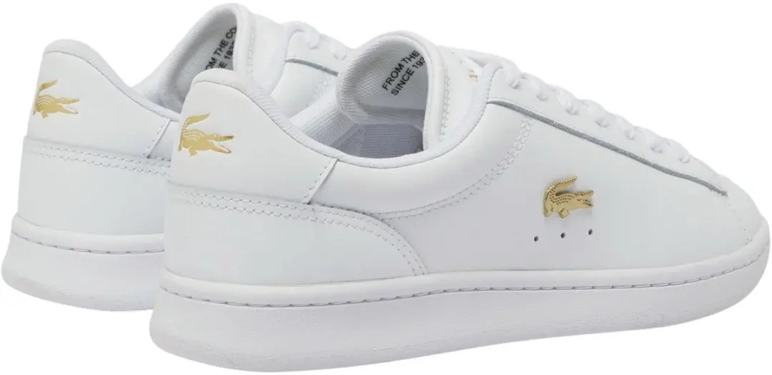 Lacoste Carnaby Set Sneakers Dames 40 - Wit/Goud - afbeelding 2 van 6