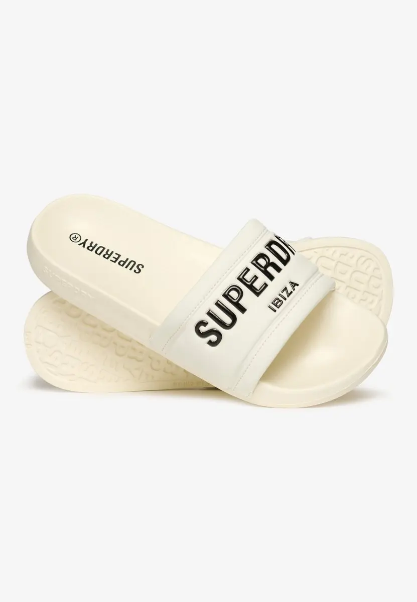 Superdry City Luxe Badslippers Dames - 34 - Off White - afbeelding 4 van 6