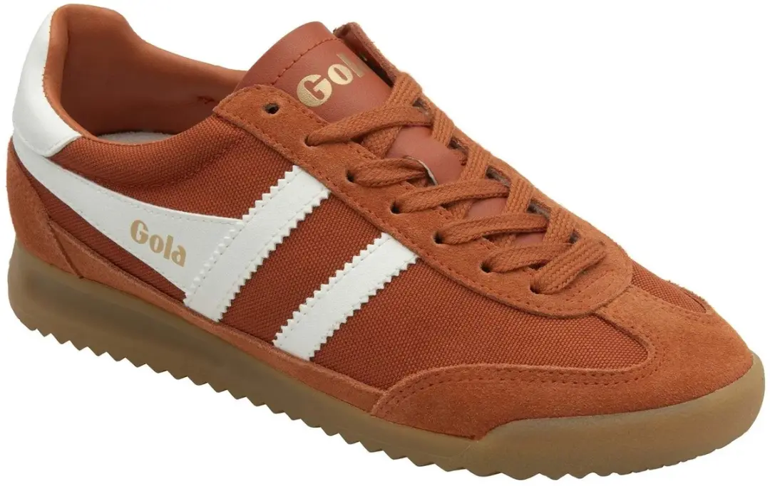 Gola Tornado CLB623 Damestrainers - Maat 40 - Oranje/Off White - afbeelding 2 van 6