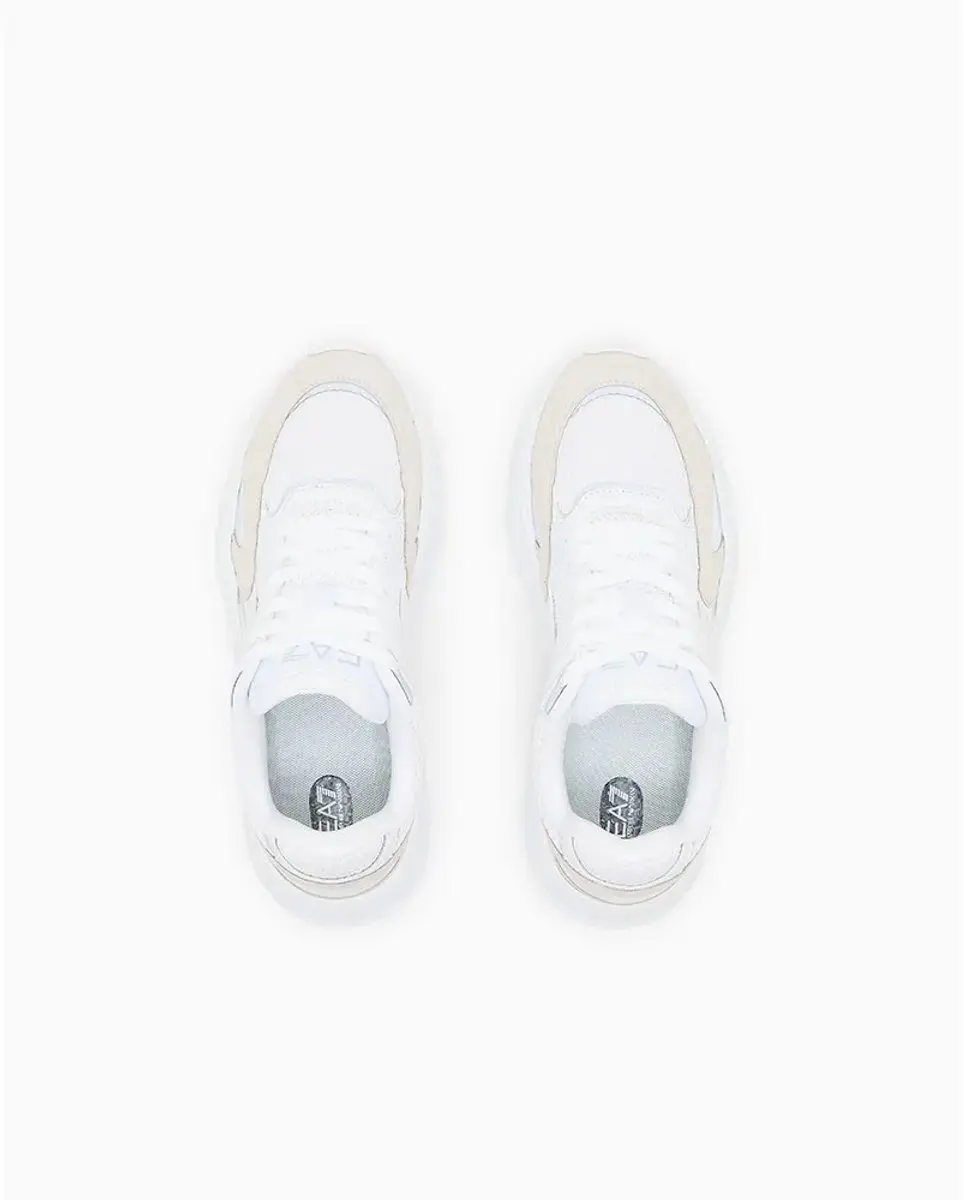 Giorgio Armani EA7 Emporio Armani Sonic Schoenen - 43 1/3 - Triple White - afbeelding 6 van 6