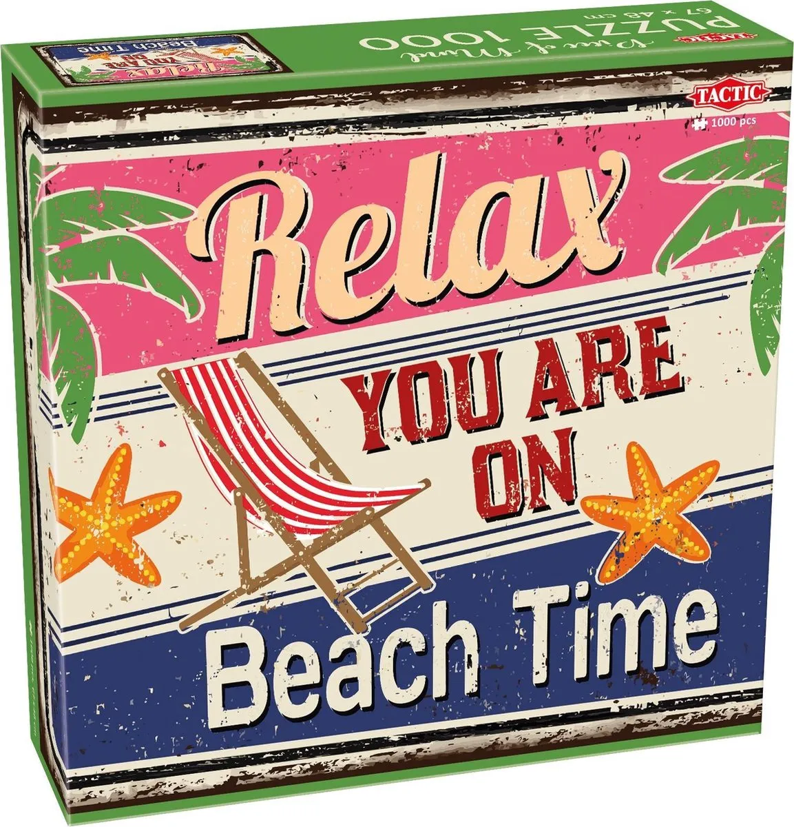 Tactic Beach Time Puzzel 1000 Stuks