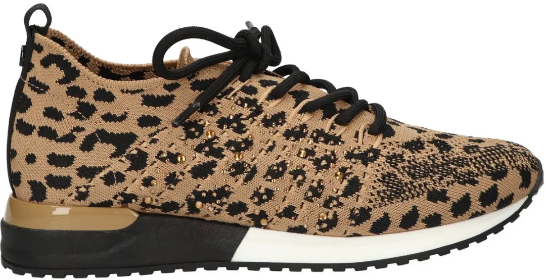 La Strada Sneaker Leopard Knitted