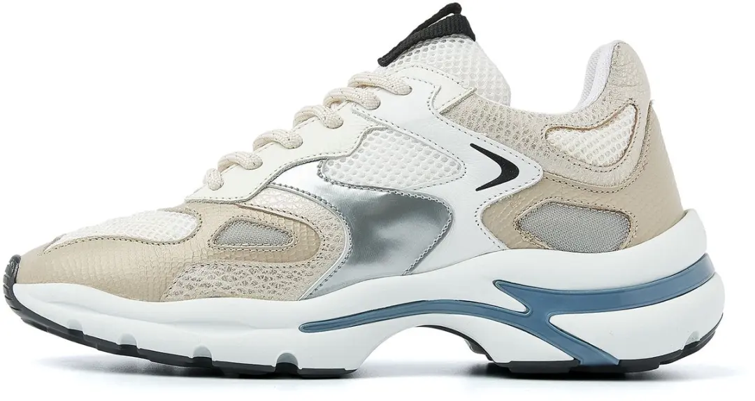 VIA VAI Vesper Due Sneakers - Dames - 37 - Beige/Blauw - afbeelding 6 van 6