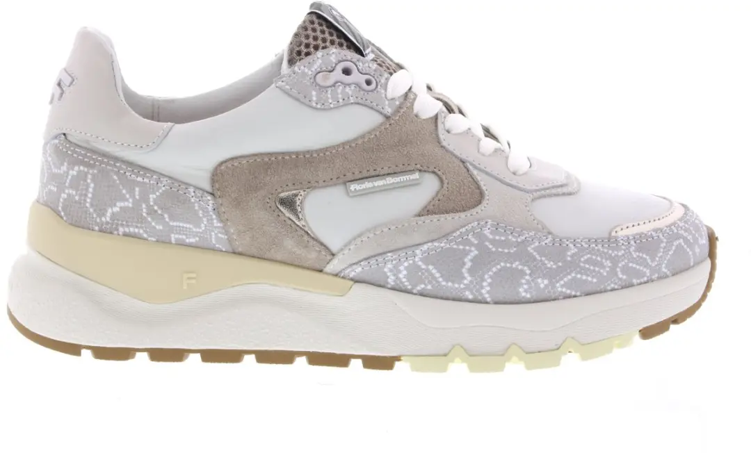 Floris Van Bommel Sfw-10164 Treni Sneakers - Textiel - Dames - Beige - Maat 40