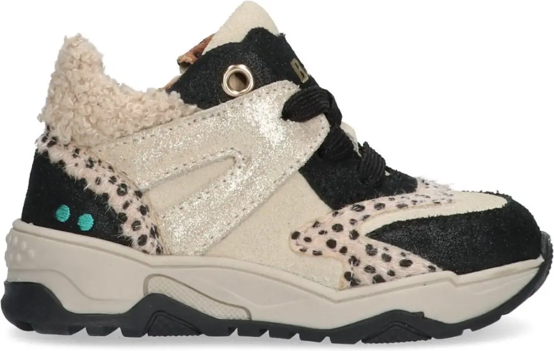Cody Chunky Hoge Sneakers Meisjes Zwart