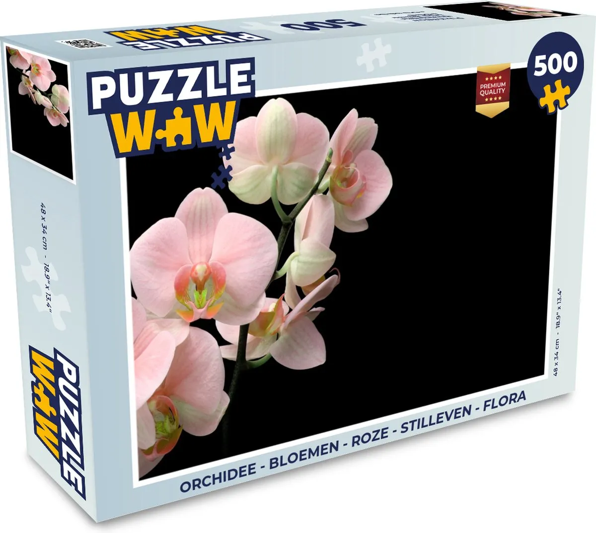 PuzzleWow Orchidee Legpuzzel 500 Stuks
