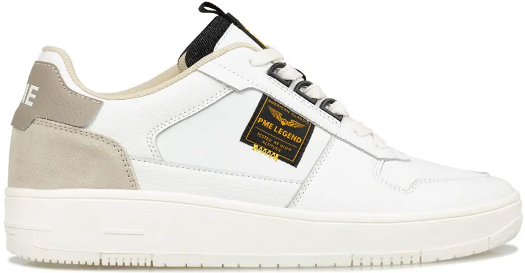 PME Legend Gobbler Heren Sneakers - Wit - Maat 46