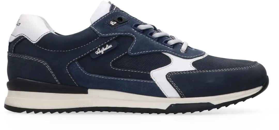 Australian Sneaker Bakersville 15.1667.02-SKU Blauw Wit