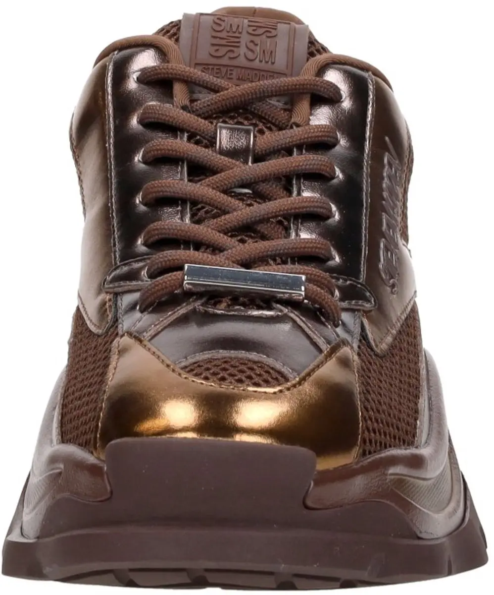 Steve Madden Zoomz Dames Sneakers Ice Pewter/Gold Multi - afbeelding 3 van 6