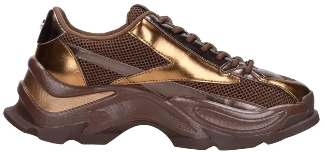 Dames Sneakers Steve Madden Zoomz Ice Pewter/gld Multi