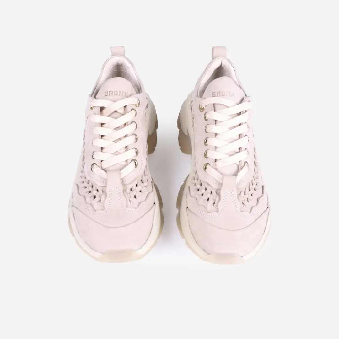Bronx Linny Dames Sneakers Beige - afbeelding 6 van 6