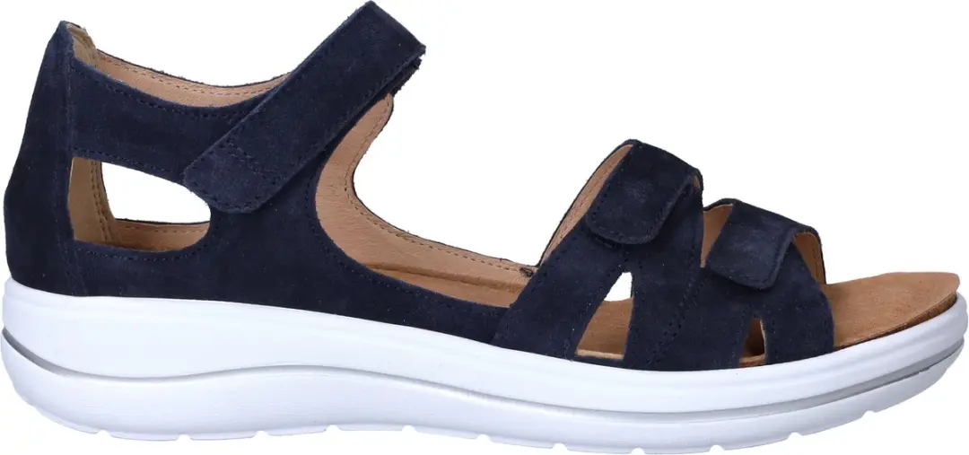 Dames Sandalen Hartjes Pop Sandale Dunkelblau Donkerblauw
