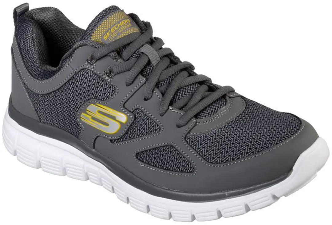 Skechers Burns-Agoura Heren Sneakers - Grijs - afbeelding 2 van 6