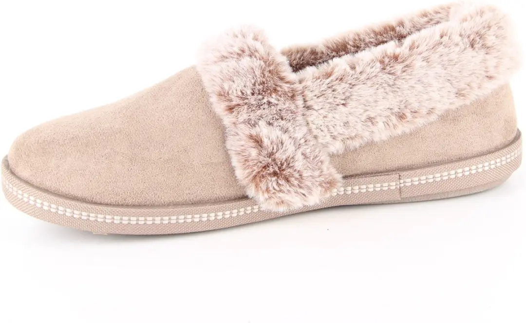 Skechers Cozy Campfire Team Toasty Dames Sloffen - Taupe - afbeelding 2 van 6