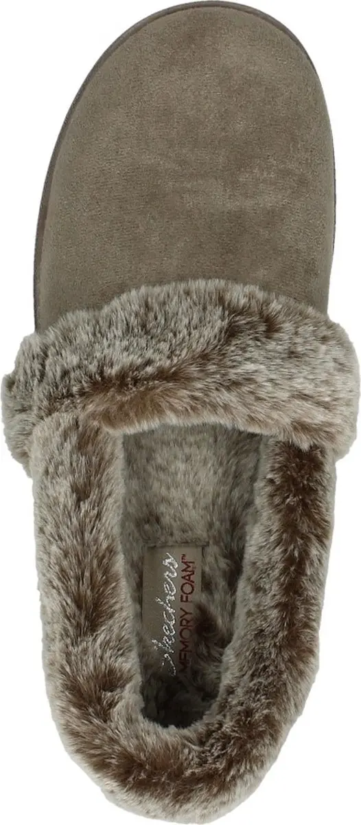 Skechers Cozy Campfire Team Toasty Dames Sloffen - Taupe - afbeelding 5 van 6