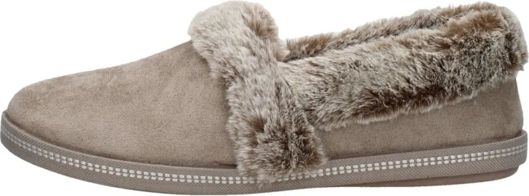 Skechers Cozy Campfire Team Toasty Dames Sloffen - Taupe - afbeelding 3 van 6