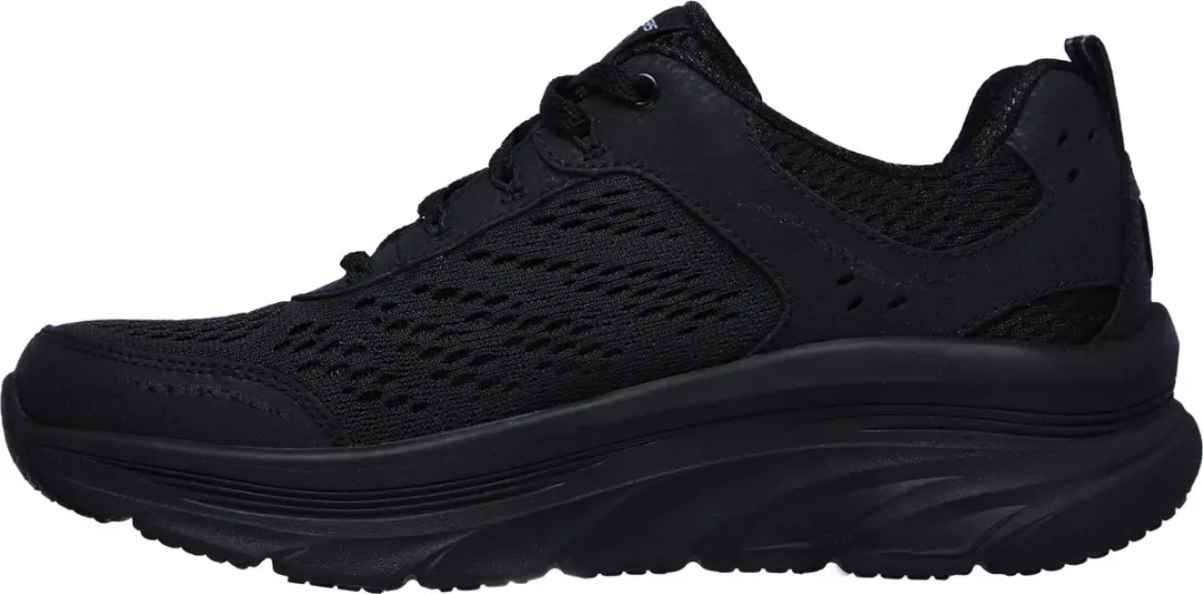 Skechers D'Lux Walker Dames Sneakers 40 - Black - afbeelding 3 van 6