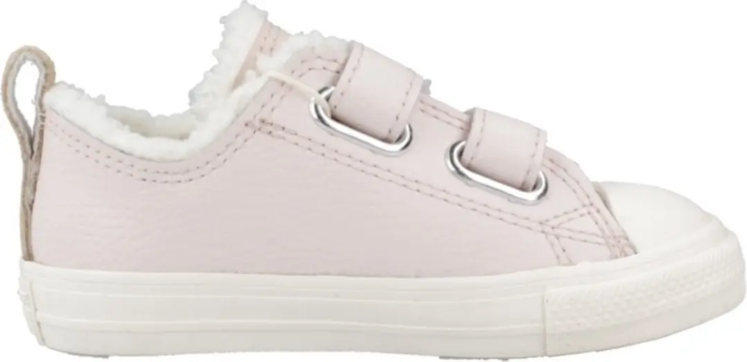 CONVERSE CHUCK TAYLOR ALL STAR LEASTHER & SHERPA EASY-ON Roze 19 EU