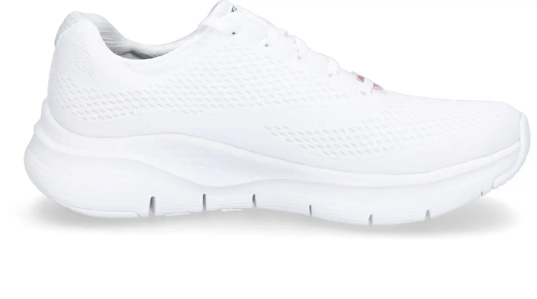 Skechers Arch Fit Big Appeal Dames Sneakers - 41 - Wit/Rood/Donkerblauw - afbeelding 4 van 6