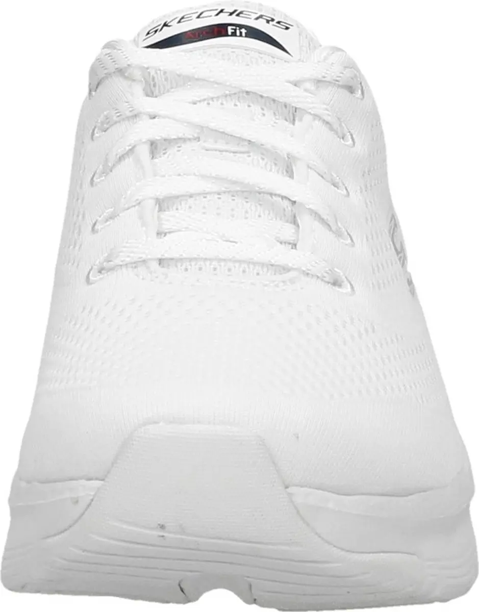 Skechers Arch Fit Big Appeal Dames Sneakers - 41 - Wit/Rood/Donkerblauw - afbeelding 3 van 6