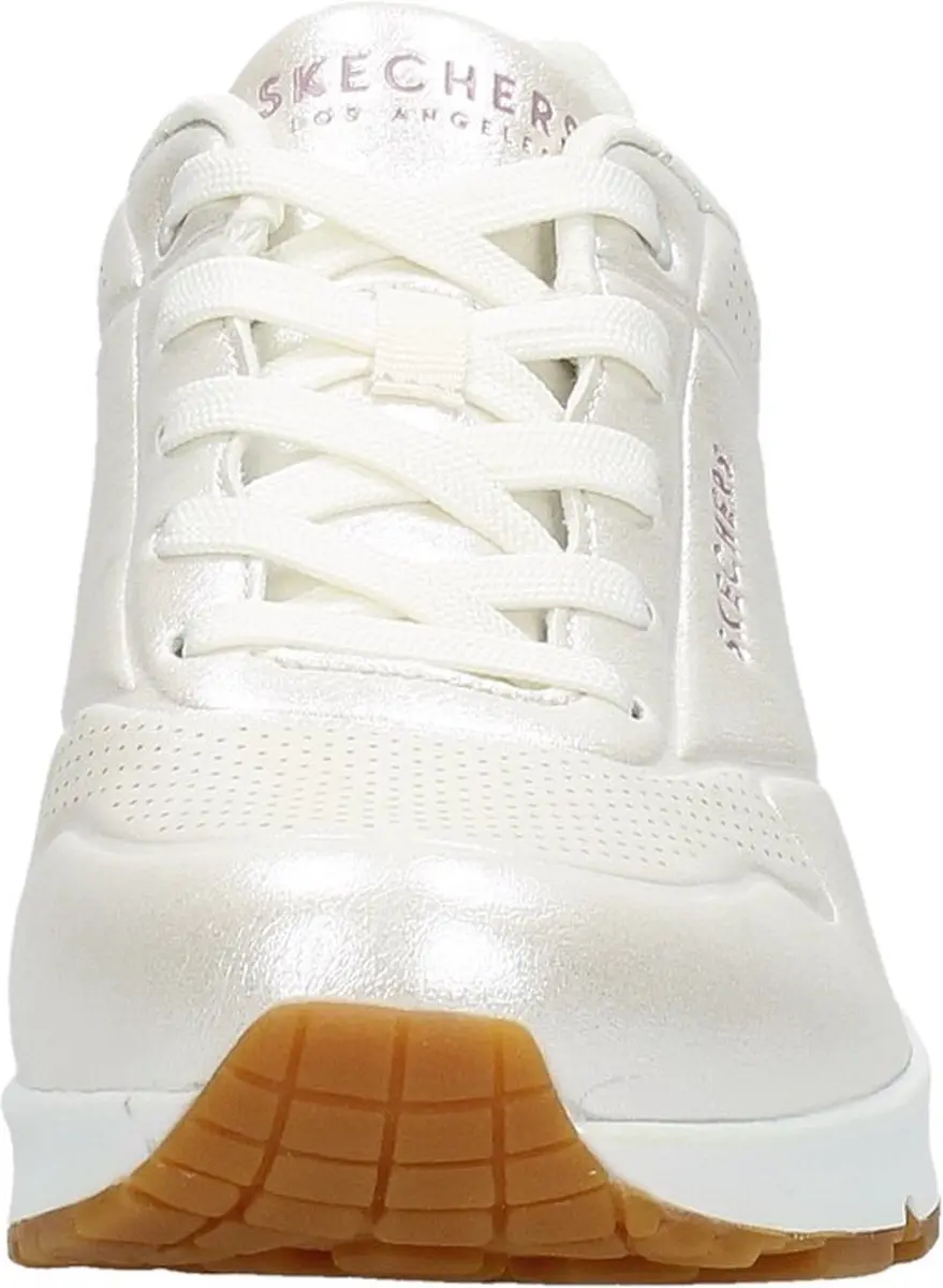 Skechers Uno Pearl Queen Dames Sneakers - Wit - afbeelding 2 van 6